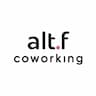 Alt.f Coworking company logo