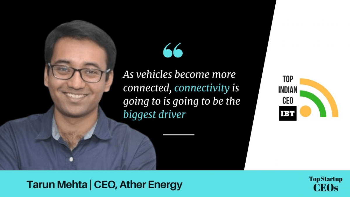 IBT CEO Awards 2024: Ather Energy's Tarun Mehta Among Top CEOs in India