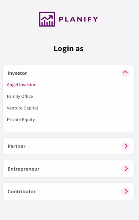 Sign up Flow: How to Sign up for the first time at Planify Application